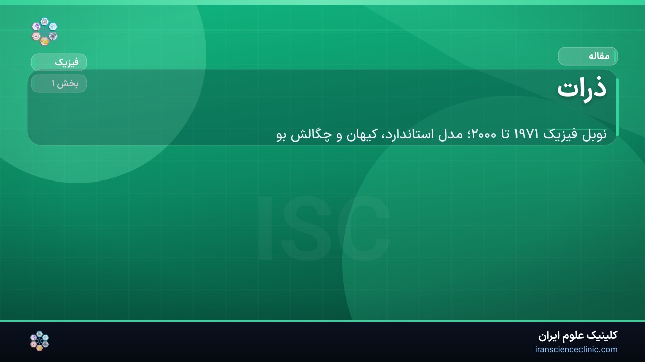 ذرات