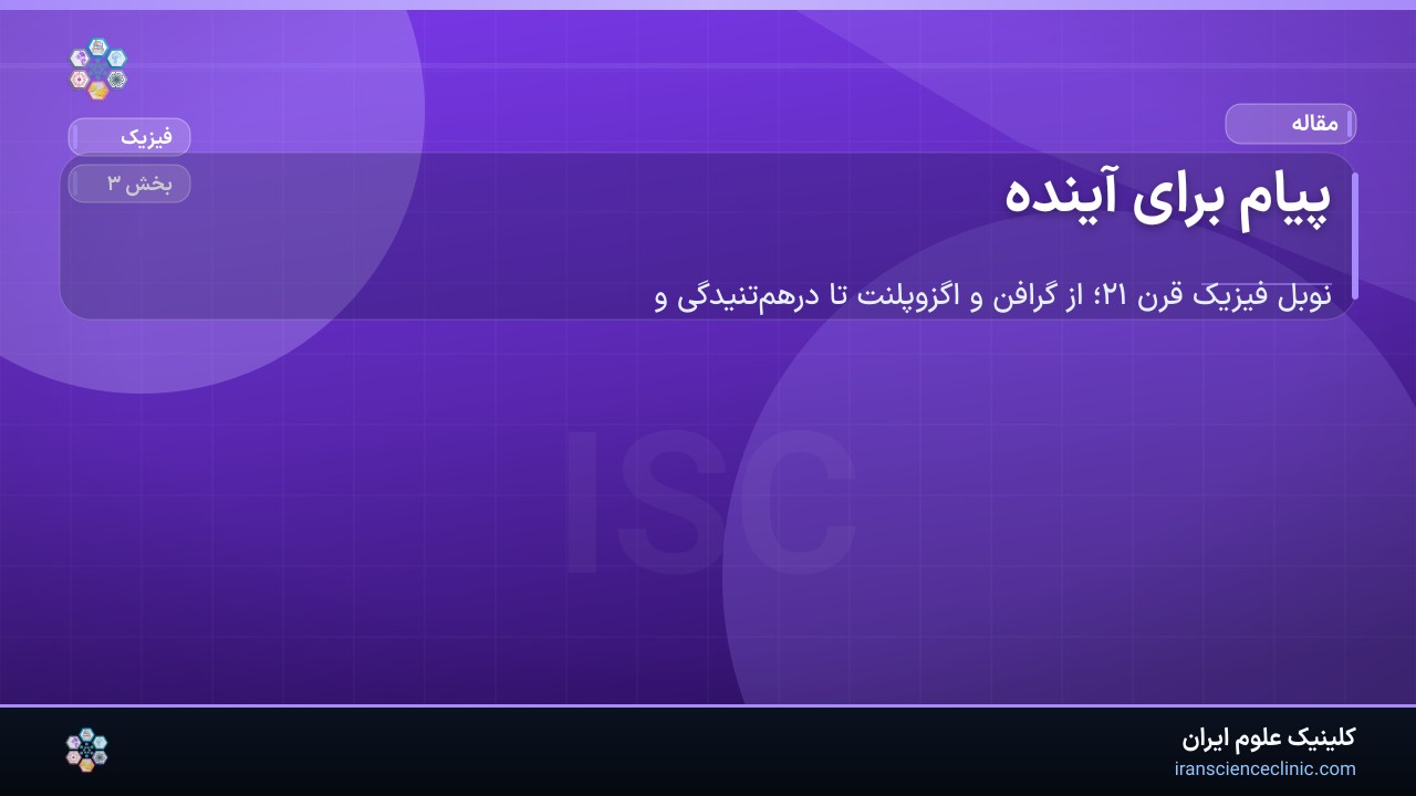 پیام برای آینده