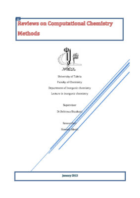 Computational Chemistry شیمی محاسباتی سمینار کامل (12)